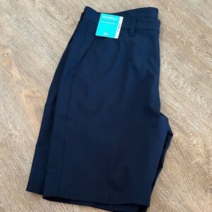 Roundtree & Yorke Dark Blue Flat Front Shorts